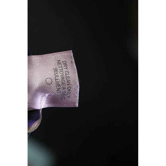 Calypso Saint Barth Womens Silk Half Button Down Shirt Dress Purple Size Small - Picture 6 of 6